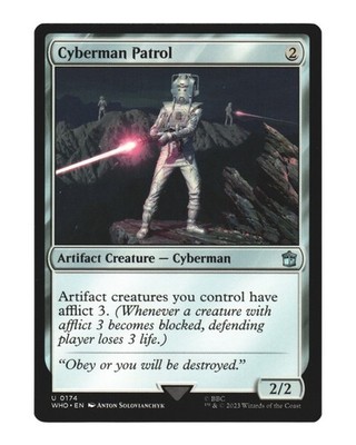 MTG | Cyberman Patrol | Doctor Who | NM | EN