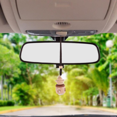 Cute Car Freshener Wooden Air Diffuser Refillable Essential Oil Car Diffuser - Bild 11 von 12