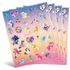 My Little Pony Sticker Sheets - Assorted Designs, 4 Pcs