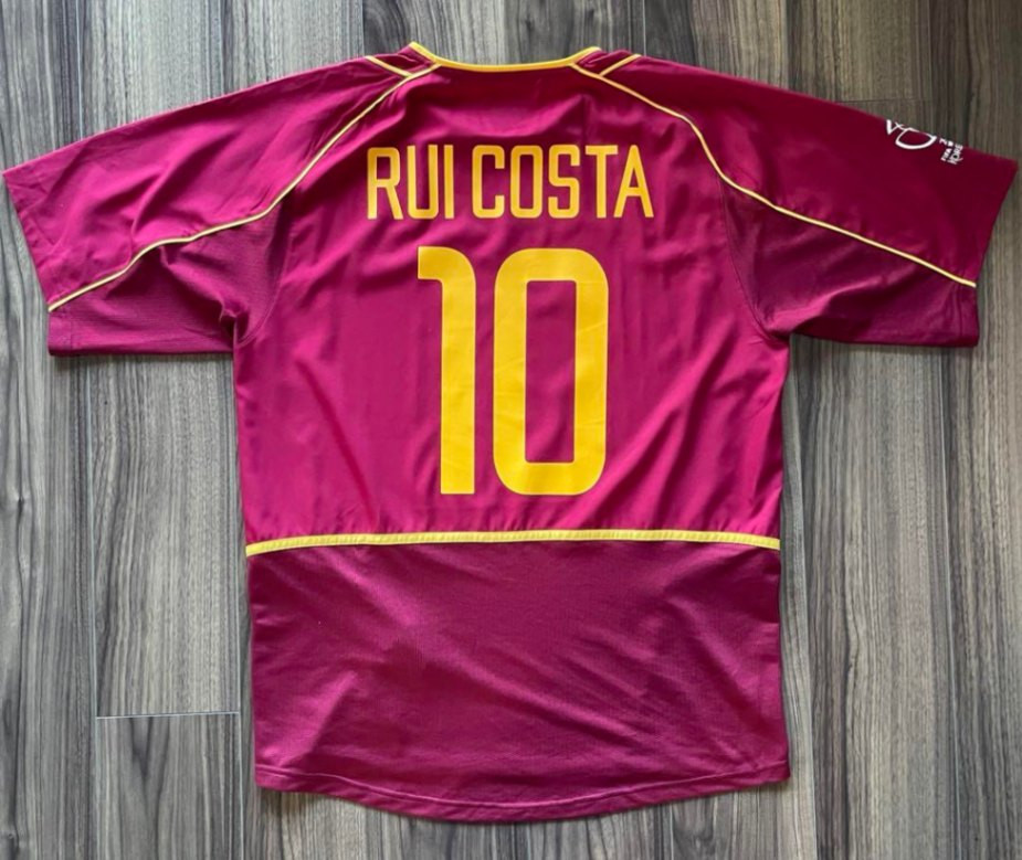 Nike ポルトガル代表 Rui Costa 10番ジャージ Rui Costa 2002 World Cup Portugal National Team Authentic