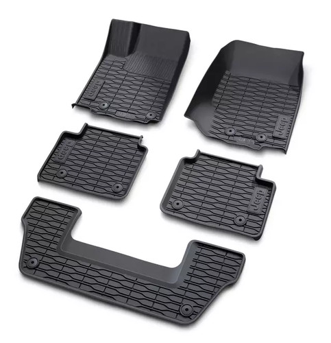 82216639AA All Weather Mats Jeep Grand Cherokee L WL 3-Row (2021) Mopar OEM - Picture 1 of 8