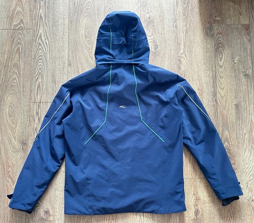 KJUS Formula Men's Ski Jacket Fast Thermo Core Recco Size USA-M EU-52 Navy - Picture 18 of 24