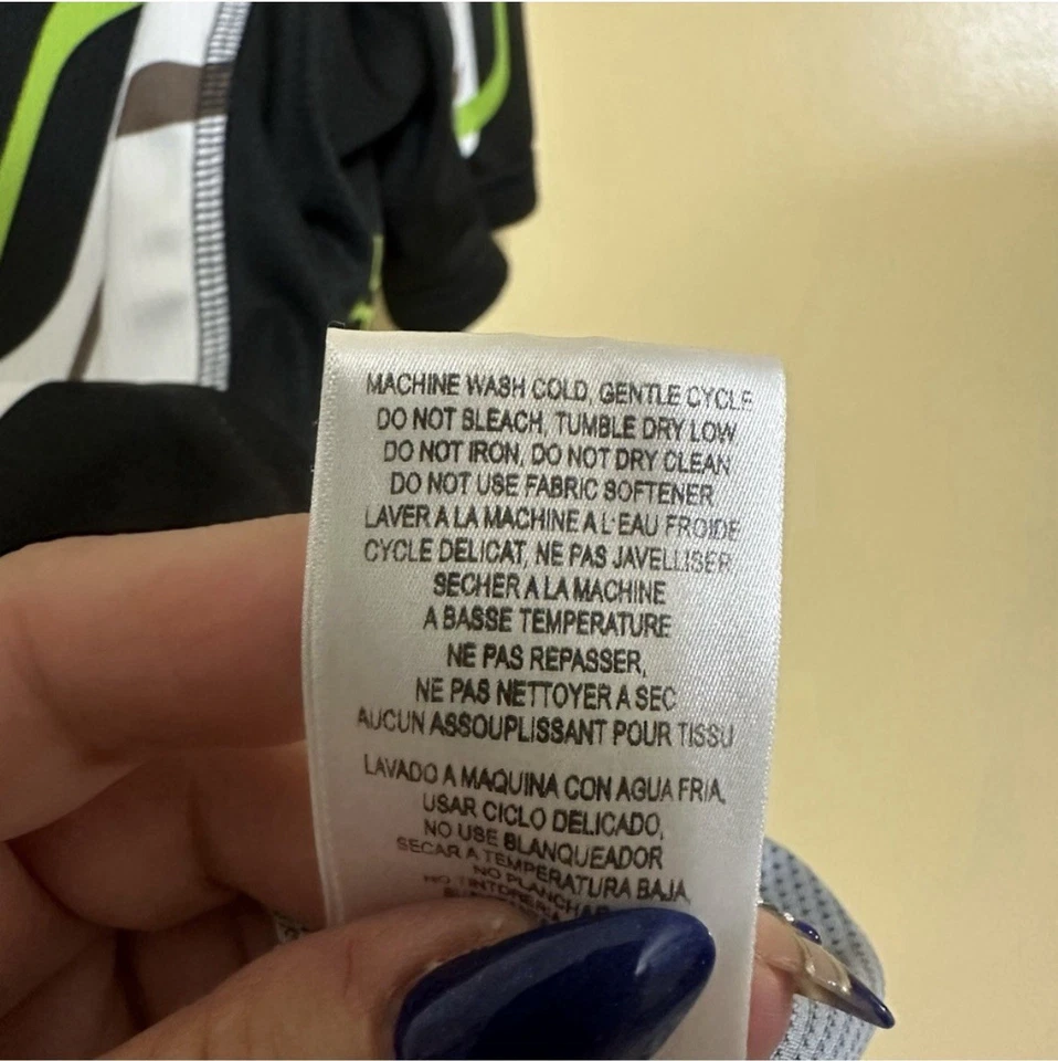 Camiseta deportiva de ciclismo Pearl Izumi Attorney Sheridan Ross marca registrada para hombre M blanca/verde  Foto 4 de 4