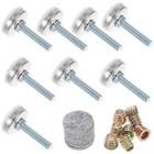  10 Sets Furniture Feet: Heavy Duty Adjustable Furniture Feet 35mm Base and