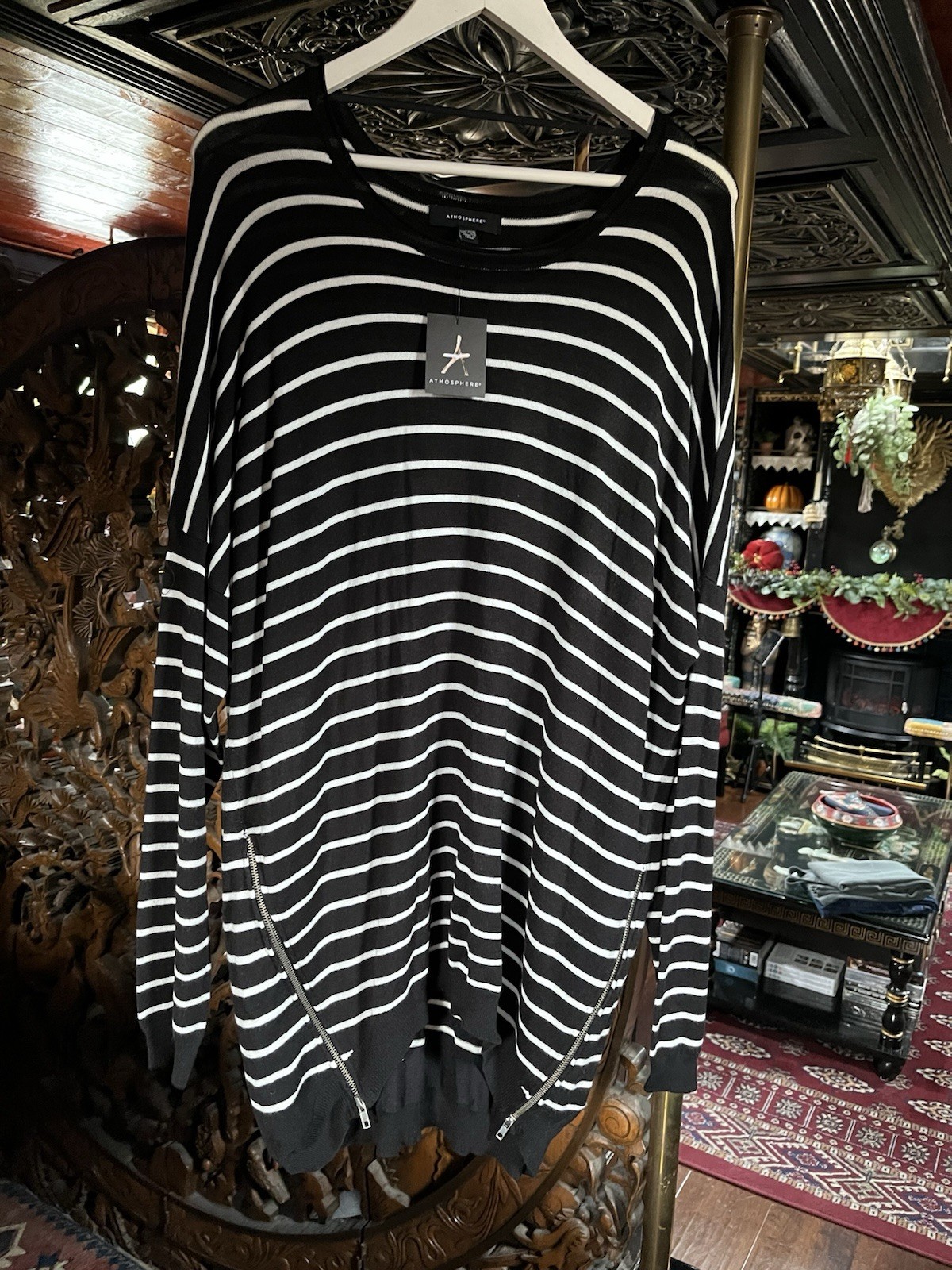 Long Striped Knit Jumper Primark New with Tags XL