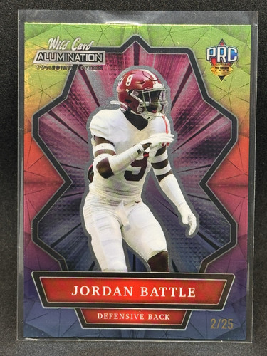 Jordan Battle 2021 Wild Card Alumination PRC #ANBC-41 Rainbow Foil /25 - Bild 1 von 2