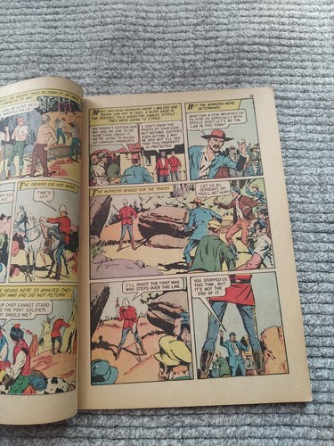 HTF! Royal Canadian Mounted Police #150A Classics Illustrated Special Issue 1959 - Picture 6 of 11
