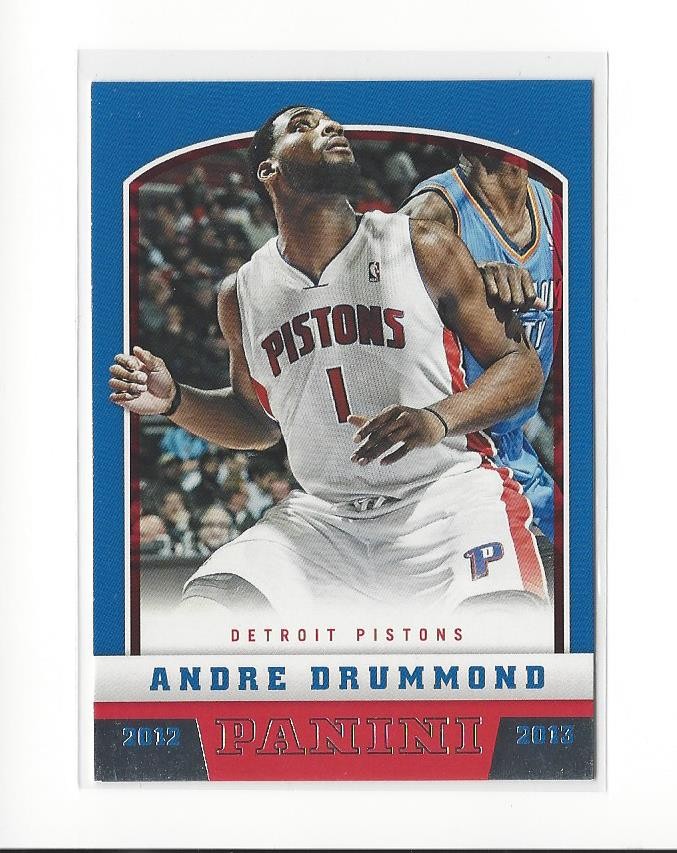 2012-13 Panini #211 Andre Drummond RC Rookie Pistons Cavaliers