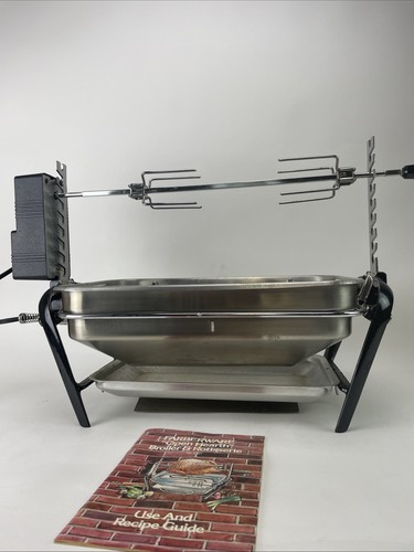 Parrilla asadora eléctrica hogar abierto Farberware de colección 455N probada - ¡BONITA! - Imagen 2 de 5