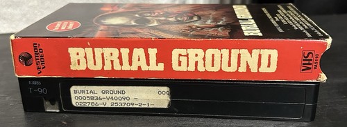 Burial Ground Horror Movie VHS Vestron Video 1986 Horror Rare - Picture 5 of 7