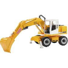 Bruder 02426 Liebherr Schaufelbagger, Maße: 42 x 18,5 x 22 cm, Kunststoff, ab 3 