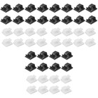  180 stücke Mini-Desktop-Kabelclips Lichtclips Dekorationsclips Selbstklebende