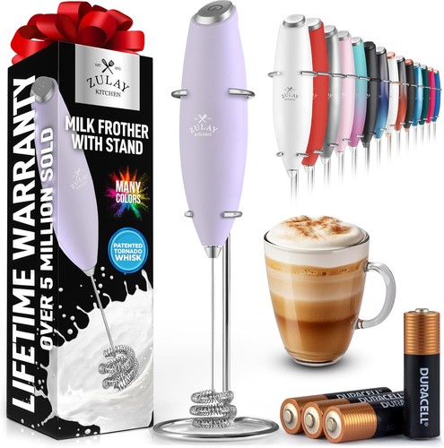 Potente varita espumadora de leche con 2 baterías Duracell - bebida portátil ultra rápida - Imagen 16 de 58