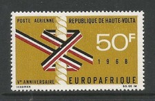UPPER VOLTA 1971 EUROPAFRIQUE. MINT NEVER HINGED