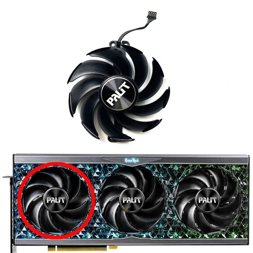 Cooling Fan Parts for PALIT RTX4070tiS 4080 4090GameRock Graphics Card - Picture 13 of 17