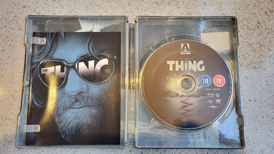 The Thing (John Carpenter's) - Blu Ray Arrow Video Steelbook Edition USED - Image 2 of 3