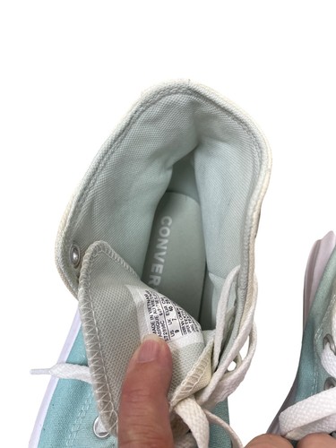 Converse Chuck Taylor womans Monie Hi "Ombre' Dew white High Sneakers SZ 9 - Picture 10 of 24