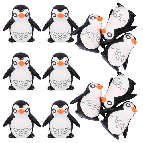 20 Pcs Miniature Resin Penguins Figurines Cute Tiny Penguins for Micro Landscape - Bild 9 von 12