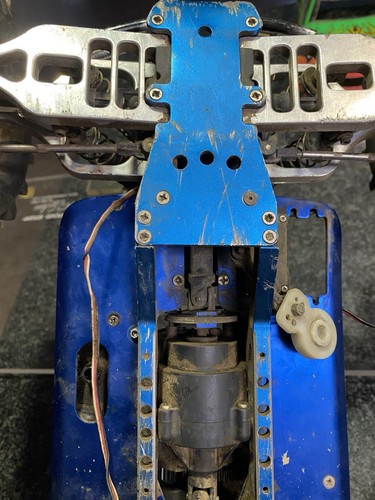 Original Traxxas T-Maxx .15 Vintage Nitro RC Truck Aluminum Upgrades PROJECT!! - Picture 16 of 21