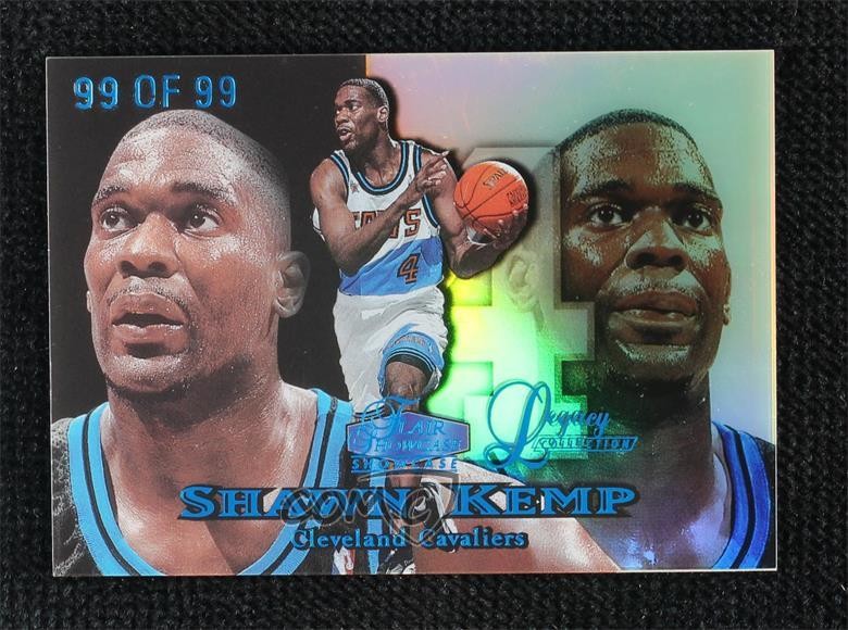 1998-99 Flair Showcase Legacy Collection Row 1 /99 Shawn Kemp #12L