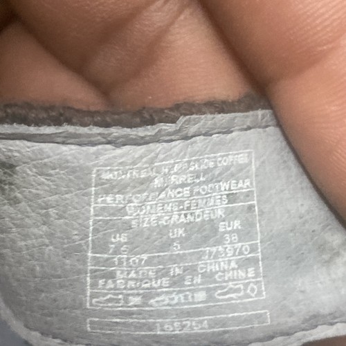 Merrell Montreal Hanf-Pantolette moosbraune bequeme Damen-Slipper US 7,5 - Bild 3 von 6