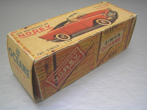 Norev #19 Simca Oceane plastic original vintage toy 1/43 scale France NMIB+ - Picture 9 of 12