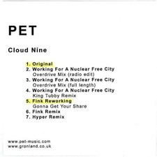 Pet - Cloud Nine (CDr, Single, Promo)