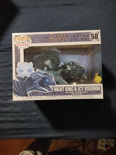 Game of Thrones #58 Night King And Icy Viserion Pop Figure Glow In The Dark