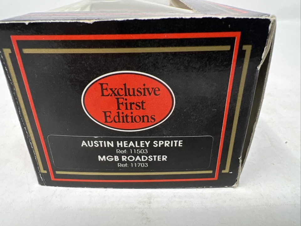 EFE Exclusive First Editions MGB White Austin Healey Sprite Green 1/76 Scale - Image 3 of 3
