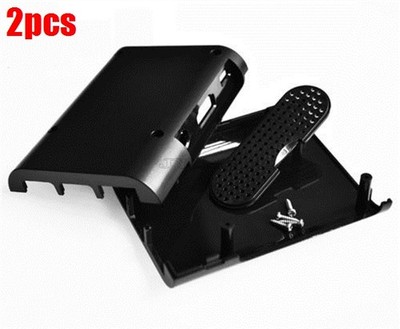 2Pcs Computer Raspbe Box Black Abs Protective Enclosure Case Ic New ny