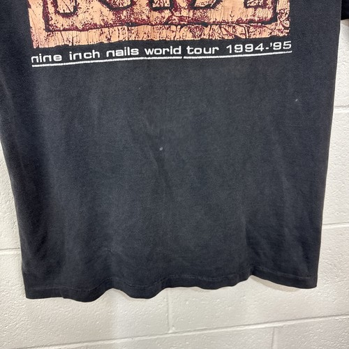 Camiseta De Colección Nine Inch Nails Downward Spiral 1994-95 Tour Grande NIN EE. UU. Desteñida - Imagen 9 de 20