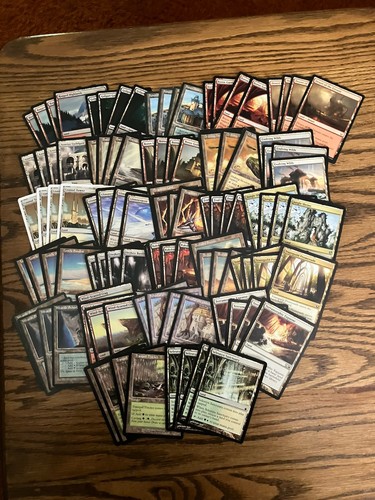 Mtg Non Basic Land Lot x100 Magic the Gathering Special Lands Multi Land Cards