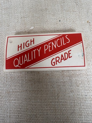 VTG Musgrave Pencils, Hermitage 10 Thin Red #510, 1 Thin Blue #520, Unsharpened - Picture 2 of 6