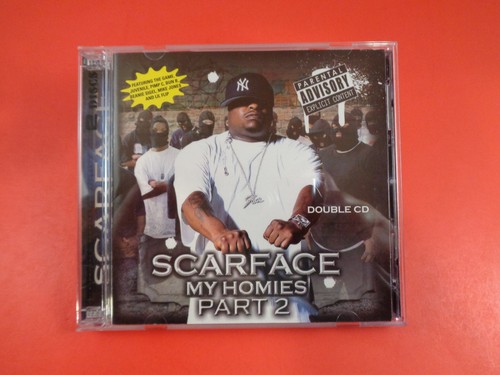 Scarface: My Homies 2 (NEW-Opened SUPER RARE CD) Z-RO, Bun-B, Devin, Kanye, Trae - Picture 2 of 9