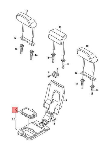 Genuine AUDI Drinks Holder Soul Black 4M0885995C4PK - Picture 1 of 1