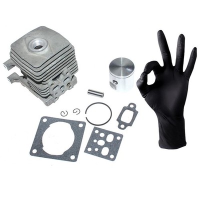 Cylinder Piston Kit For Stihl FS38 2-MIX,FS55 2-MIX FS55R 2-MIX,KM55/MM55 2-MIX