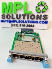 Juniper EX-UM-4X4SFP EX4300 4 Port 1/10 Gigabit SFP+ Uplink Module 611-044925