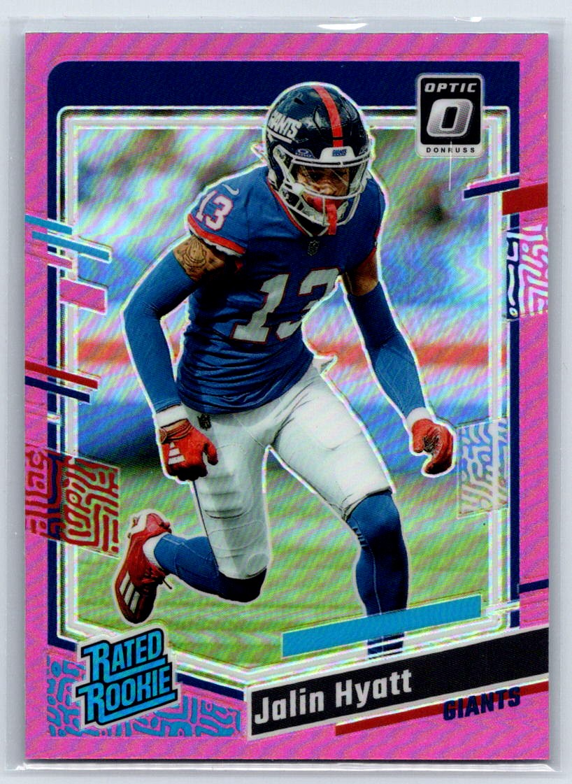 2023 Panini Donruss Optic JALIN HYATT #279 Pink RC