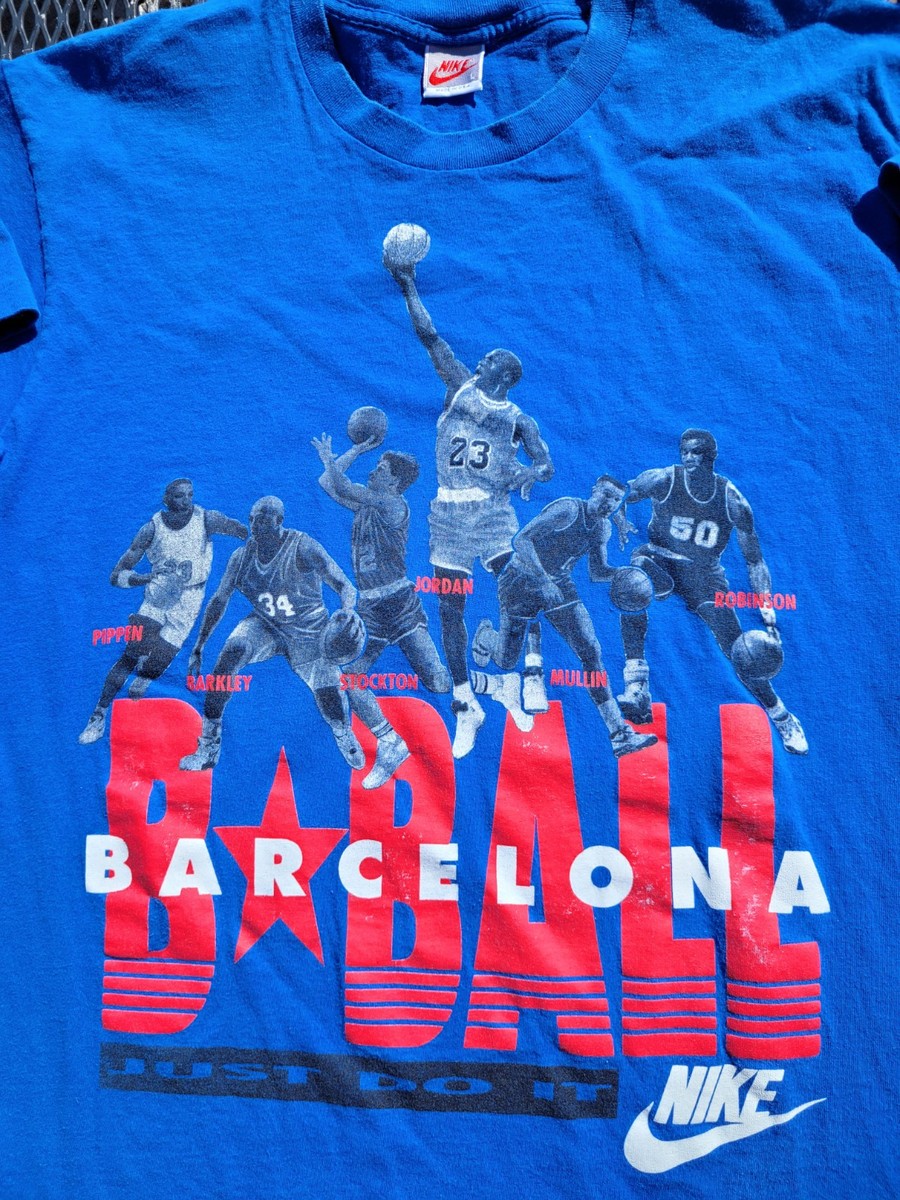 RARE VTG 1992 Nike Air Jordan USA Dream Team Barcelona B Ball