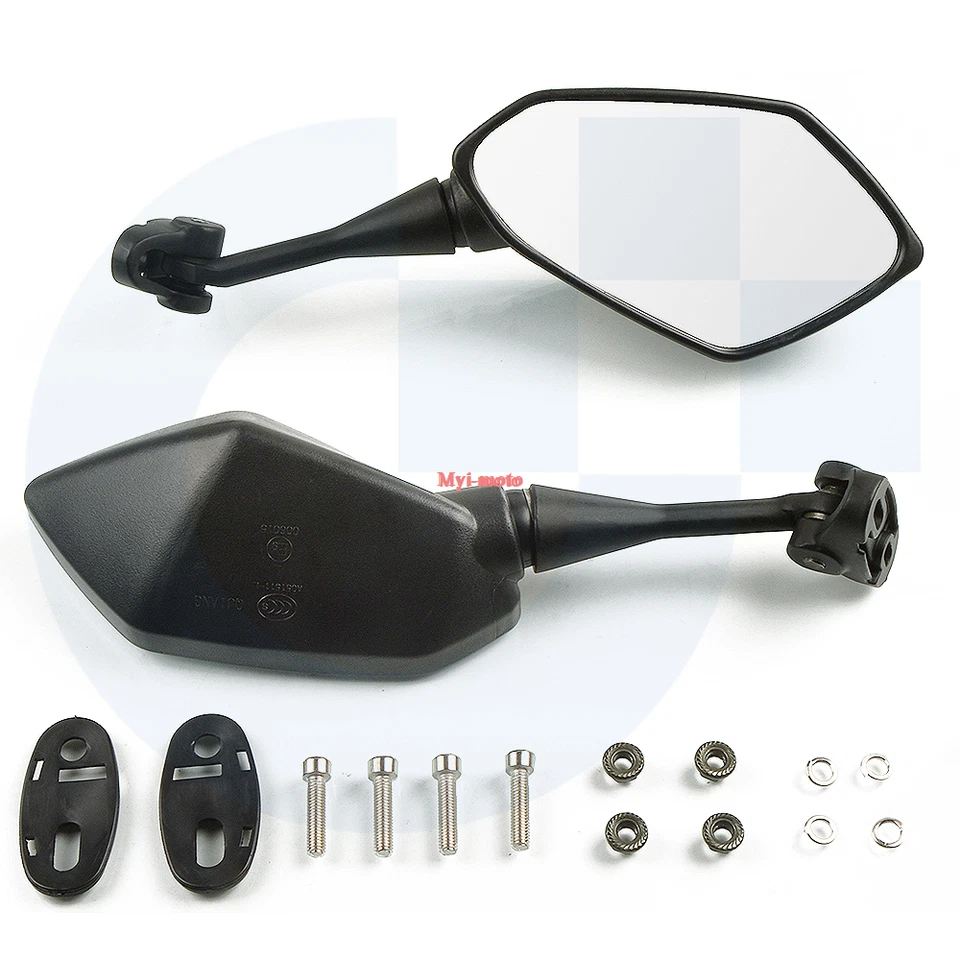 Rétroviseurs Rétroviseurs de recul pour Yamaha YZF600 YZF R1 R6 R3 R125 R25 R15 - Photo 2/4