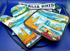 Brisbane City View Australia Apron, Oven Glove & Mit Set Cotton