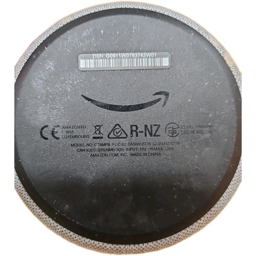 Amazon Echo Dot 3. Generation Alexa Smart Lautsprecher C78MP8 Grau (OHNE NETZKABEL) - Bild 2 von 2
