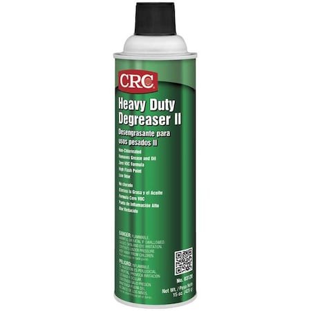 Crc 03120 Heavy Duty Degreaser Ii, 15 Oz Aerosol Spray Can, Ready To Use, - Picture 1 of 1