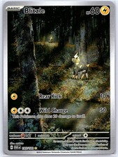 Blitzle Illustration Rare SV04: Paradox Rift 195/182 NM Pokemon TCG