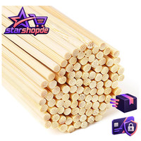 BambusstäBe 70 StüCk 30Cm X 6Mm RundhöLzer FüR DIY Basteln Dekoration