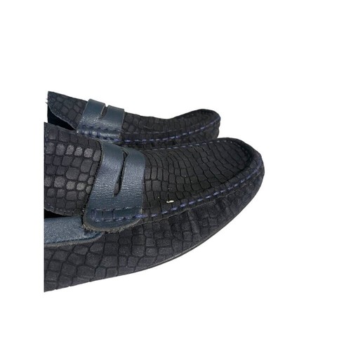 Martinetto Men's Shoes Loafer Braided Woven Black Size 42/8.5 - Picture 3 of 7