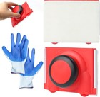 2er Pack Multifunktions-farbkanten-schneider, Wand/decke, inkl. Handschuhe