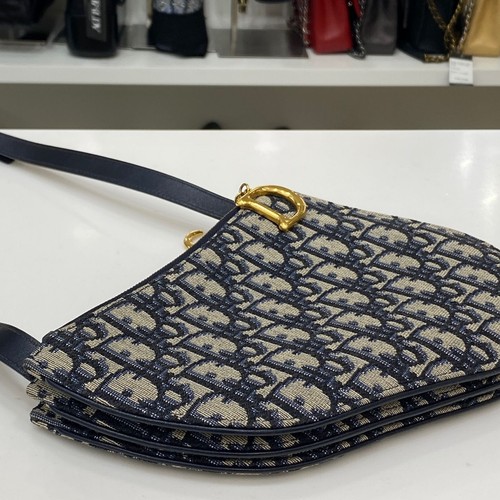 Dior Oblique Saddle Trio 3-Zip Crossbody Bag 5642 141769168 - Picture 3 of 7