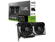 ASUS Dual GeForce RTX 5060 8GB GDDR7 OC Edition Graphics Card