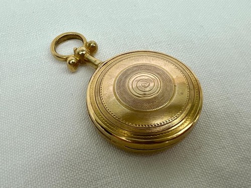 Vintage Archery Related Gilt Metal Cast Vinaigrette With Quiver & Arrow Motif. - Picture 9 of 24